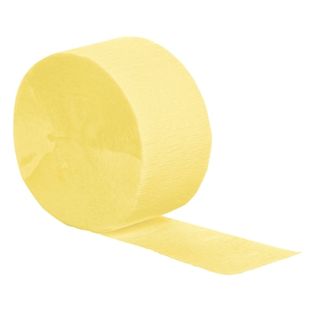 Touch Of Color Mimosa Yellow Streamer, 81', 12PK 078500